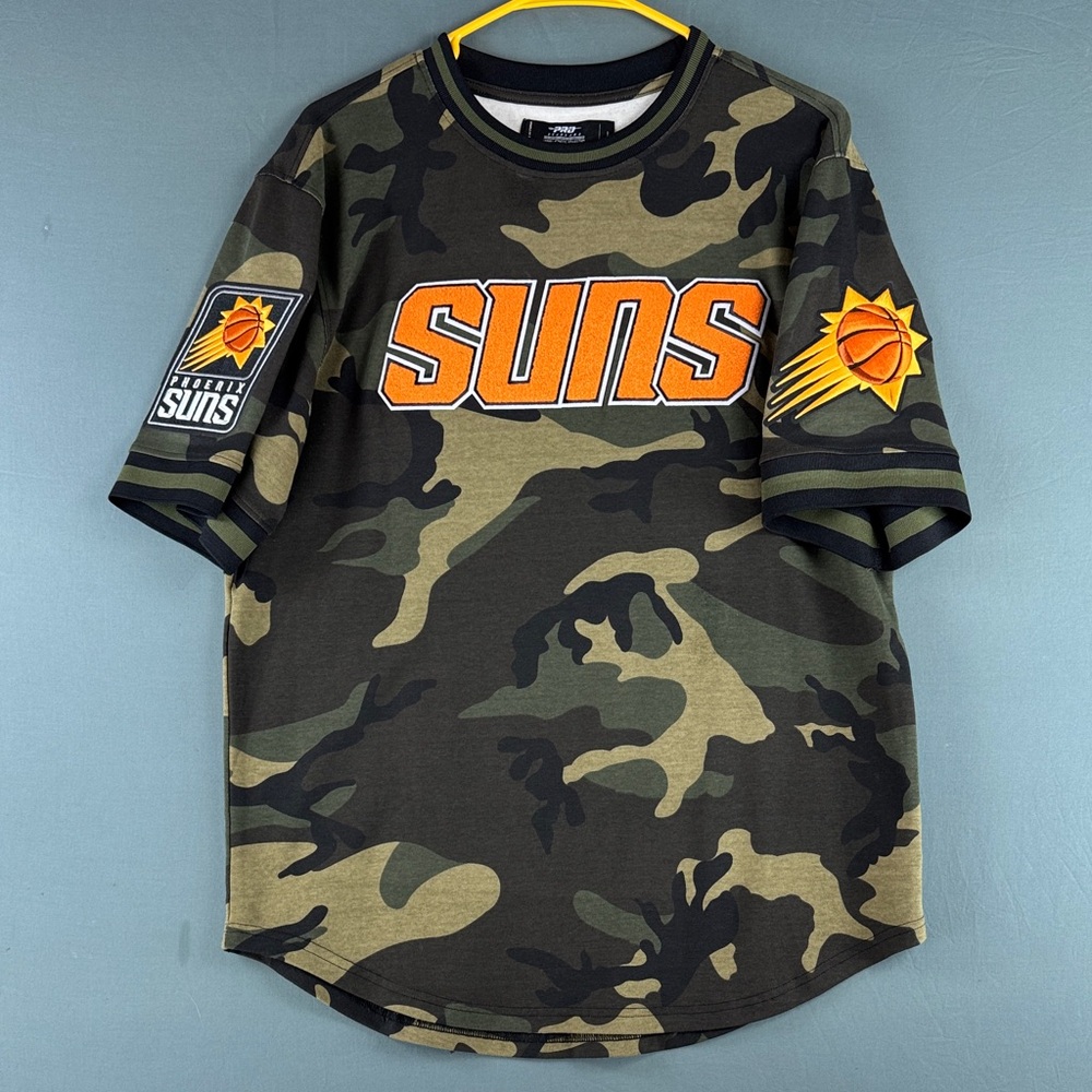 Phoenix Suns Camo Tee - Embroidered Logos